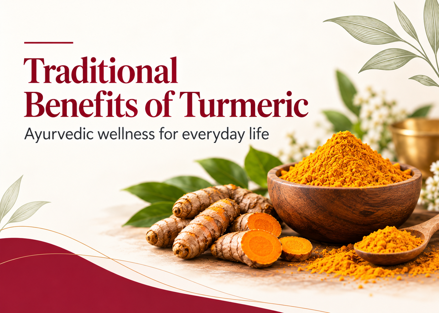 Traditional Turmeric Benefits Banner